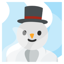 snowman without snow and hot springs