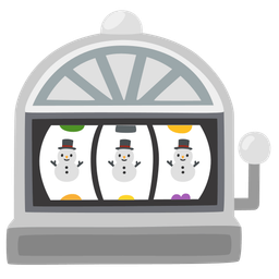 snowman without snow and slot machine