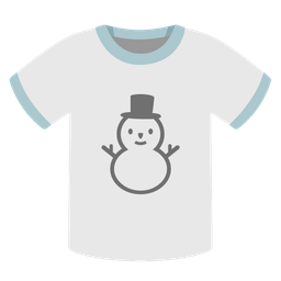 snowman without snow and t-shirt