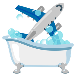 soap and airplane