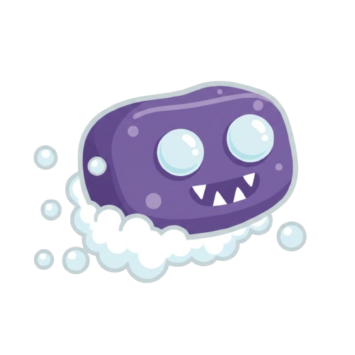 Soap and Alien monster