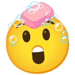 Soap and Astonished face