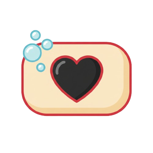 Soap and Black heart