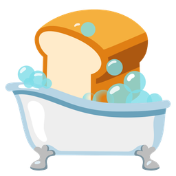 soap and bread