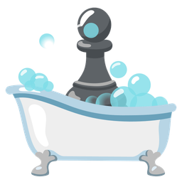 soap and chess pawn