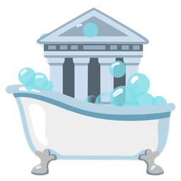 soap and classical building