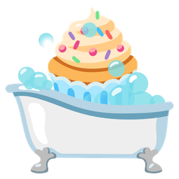 soap and cupcake