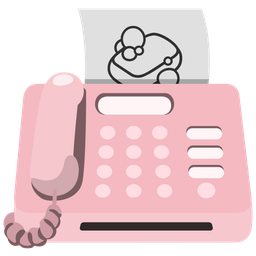 soap and fax machine