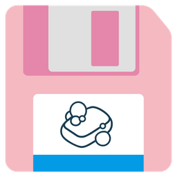 soap and floppy disk