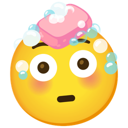 Soap and Flushed face