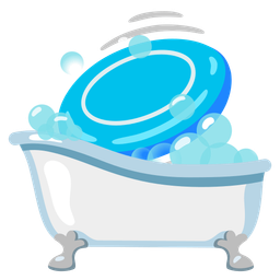 soap and flying disc