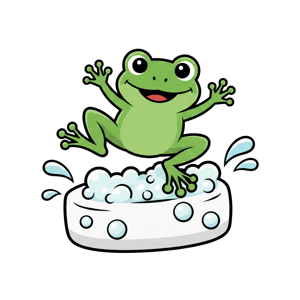 Soap and Frog