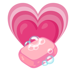 Soap and Growing heart