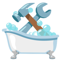 soap and hammer and wrench