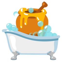soap and honey pot
