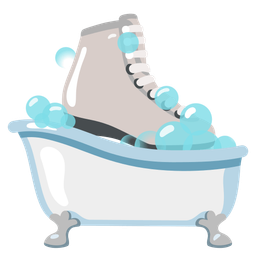 soap and ice skate