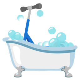 soap and kick scooter