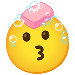 Soap and Kissing face
