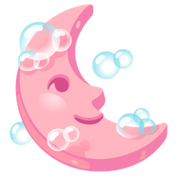 soap and last quarter moon face