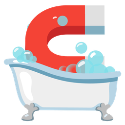 soap and magnet