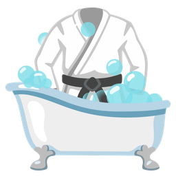 soap and martial arts uniform