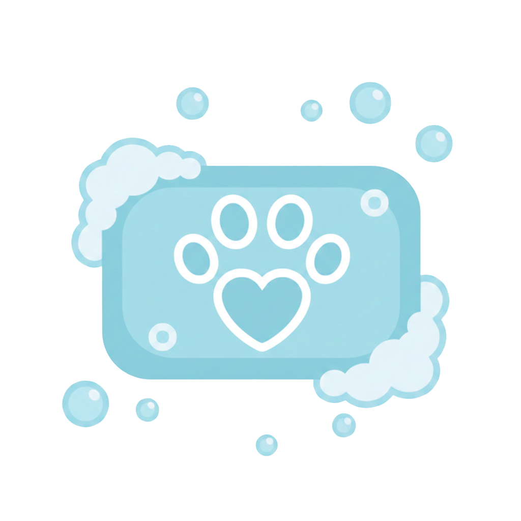 Soap and Paw prints