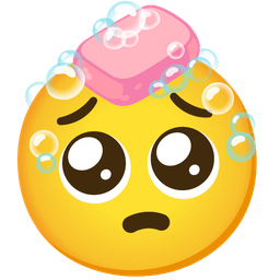 Soap and Pleading face