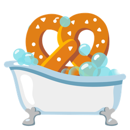 soap and pretzel