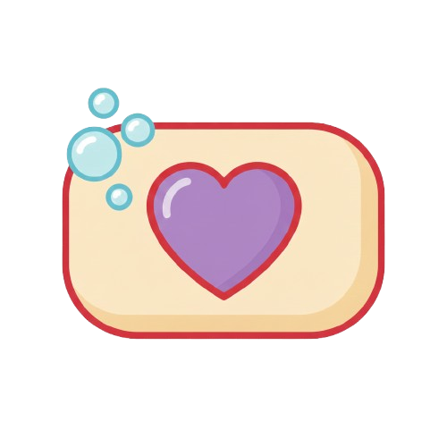Soap and Purple heart