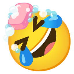 Soap and Rolling on the floor laughing