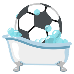 soap and soccer ball