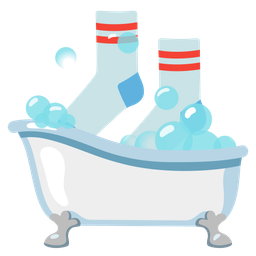 soap and socks