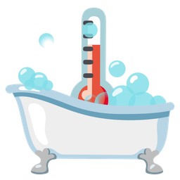 soap and thermometer