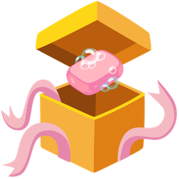 soap and wrapped gift