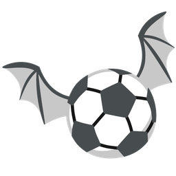 soccer ball and bat