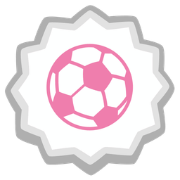 soccer ball and fish cake with swirl