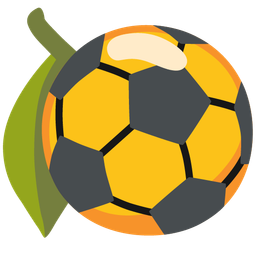 soccer ball and lemon