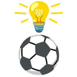 soccer ball and light bulb