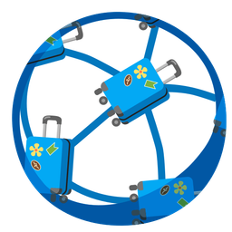 soccer ball and luggage