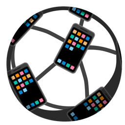 soccer ball and mobile phone