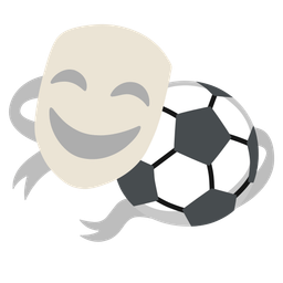 soccer ball and performing arts