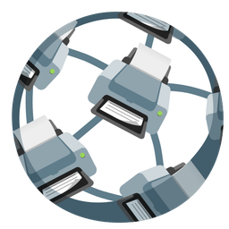 soccer ball and printer