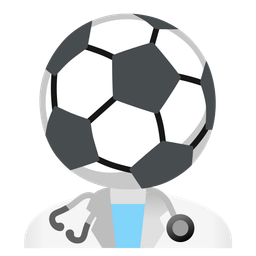 soccer ball and stethoscope