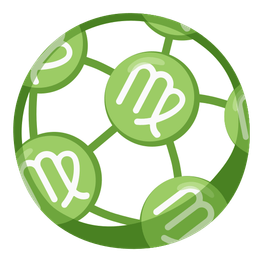 soccer ball and Virgo