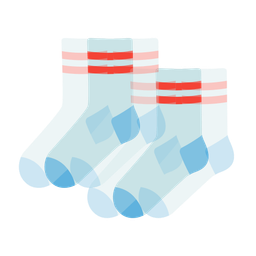 socks and beating heart