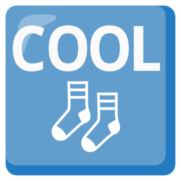 socks and COOL button