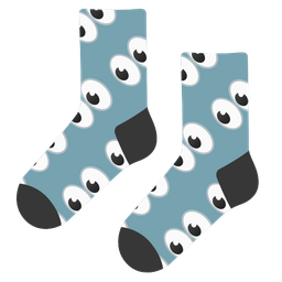 socks and eyes