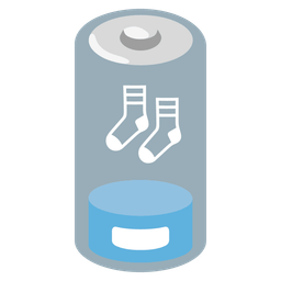 socks and low battery