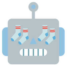 socks and robot