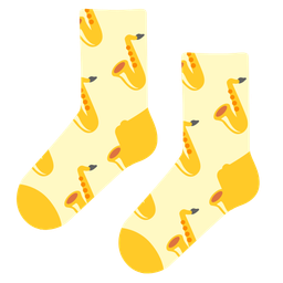 socks and saxophone